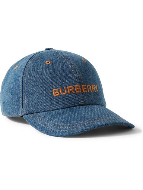 burberry baseball cap blue|Burberry baseball cap for sale.